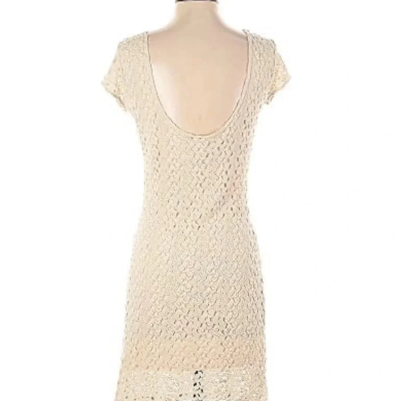 FREE PEOPLE GYPSY CROCHET MIDI DRESS SIZE SMALL - Picture 2 of 7